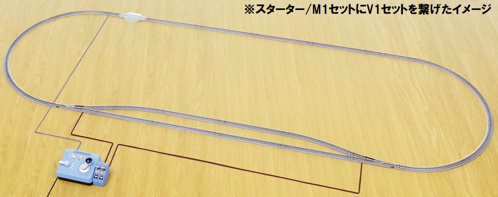 KATO鉄道模型オンラインショッピング V1 島式ﾎｰﾑ用待避線電動ﾎﾟｲﾝﾄｾｯﾄ