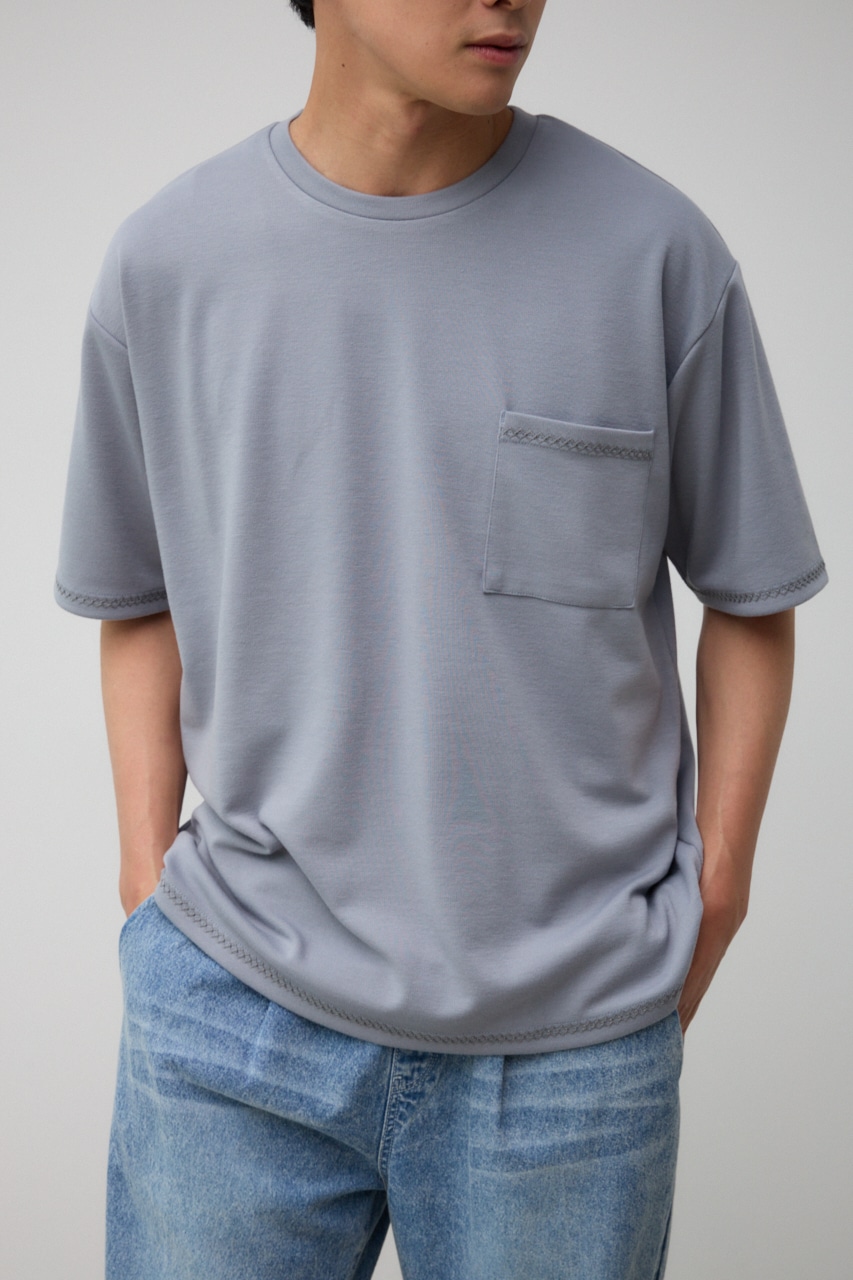 AZUL BY MOUSSY | ステッチデザインポケットTシャツ (Tシャツ