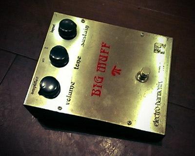 Electro Harmonix Big Muff Pi Ram's Head」ビンテージラムズヘッドを