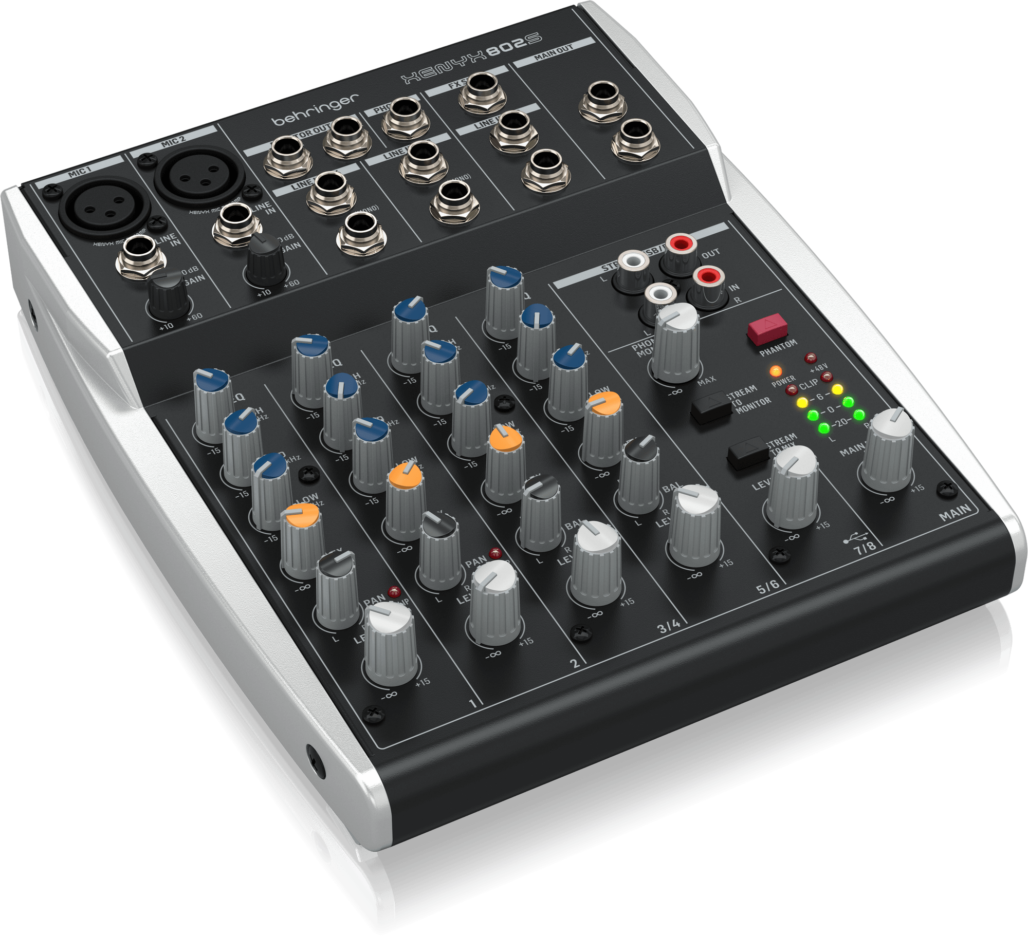 XENYX 802S - 製品一覧 - ベリンガー公式ホームページ