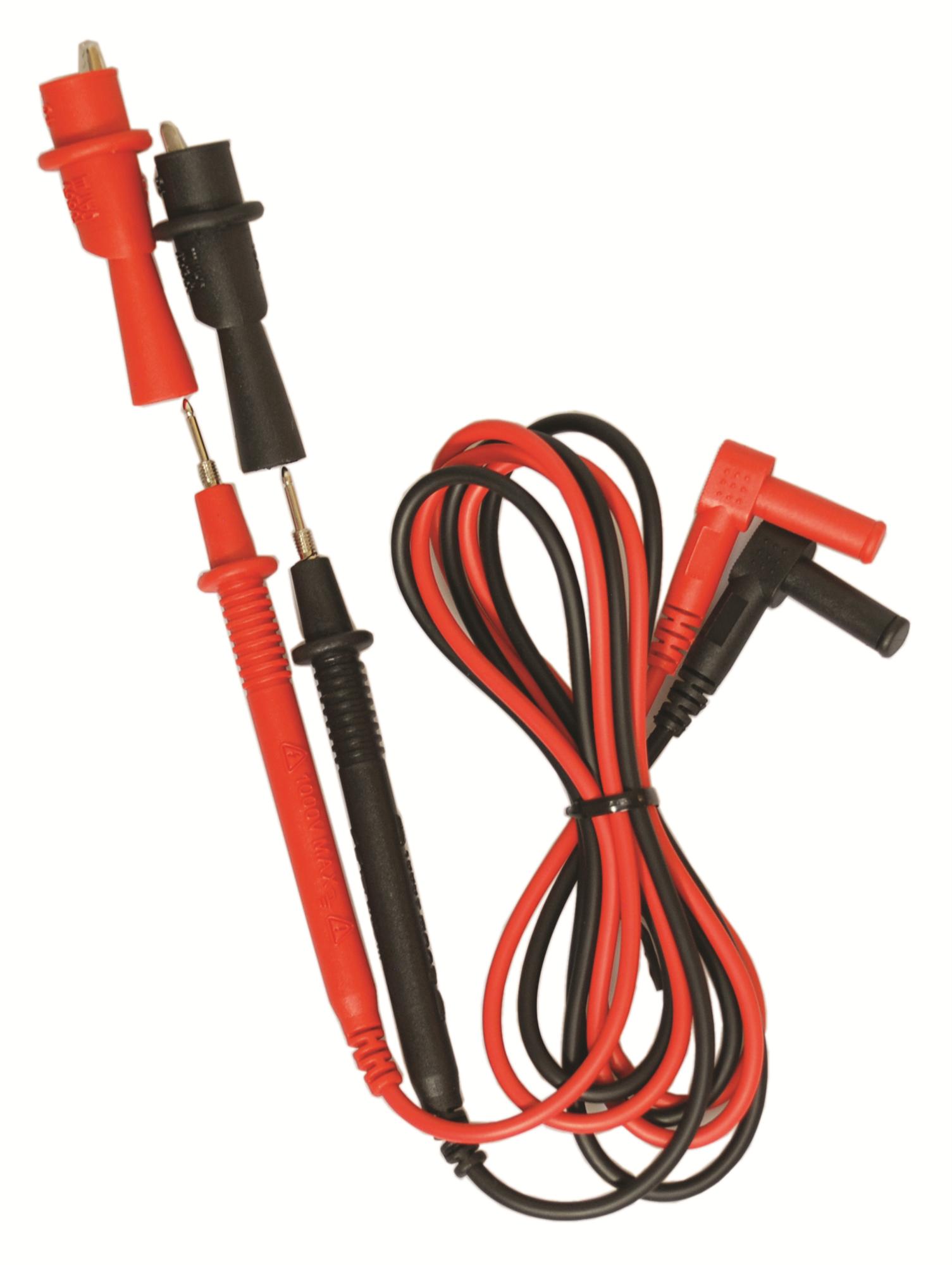 10ft Test Leads With Screw-Off Alligator Clips #629-10
