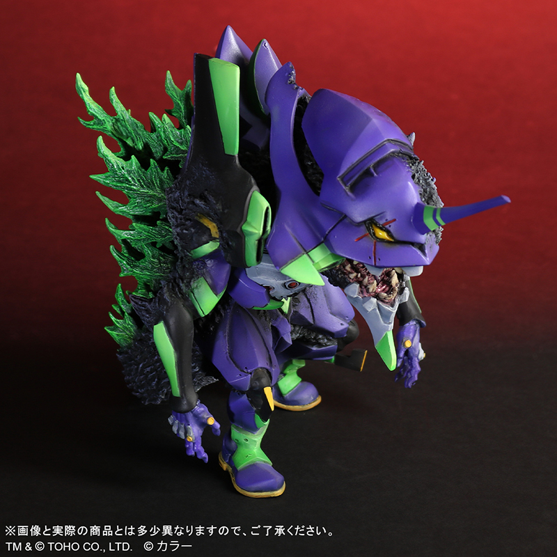 販売店限定】【ゴジラ対エヴァ】デフォリアル エヴァンゲリオン初号機