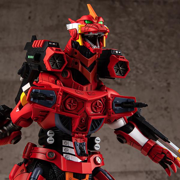 3式機龍 ＜改＞ エヴァ2号機カラーVer ゴジラ対エヴァンゲリオン 3式機龍エヴァ2号機カラーVer.プラモデル