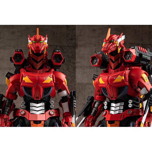 3式機龍 ＜改＞ エヴァ2号機カラーVer ゴジラ対エヴァンゲリオン 3式機龍エヴァ2号機カラーVer.プラモデル