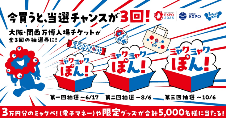 大阪・関西万博入場チケット購入者対象プレゼントキャンペーン