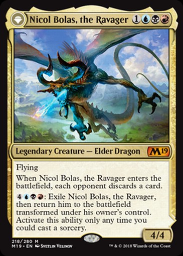 MTG 英語版 foil 破滅の龍、ニコル・ボーラス