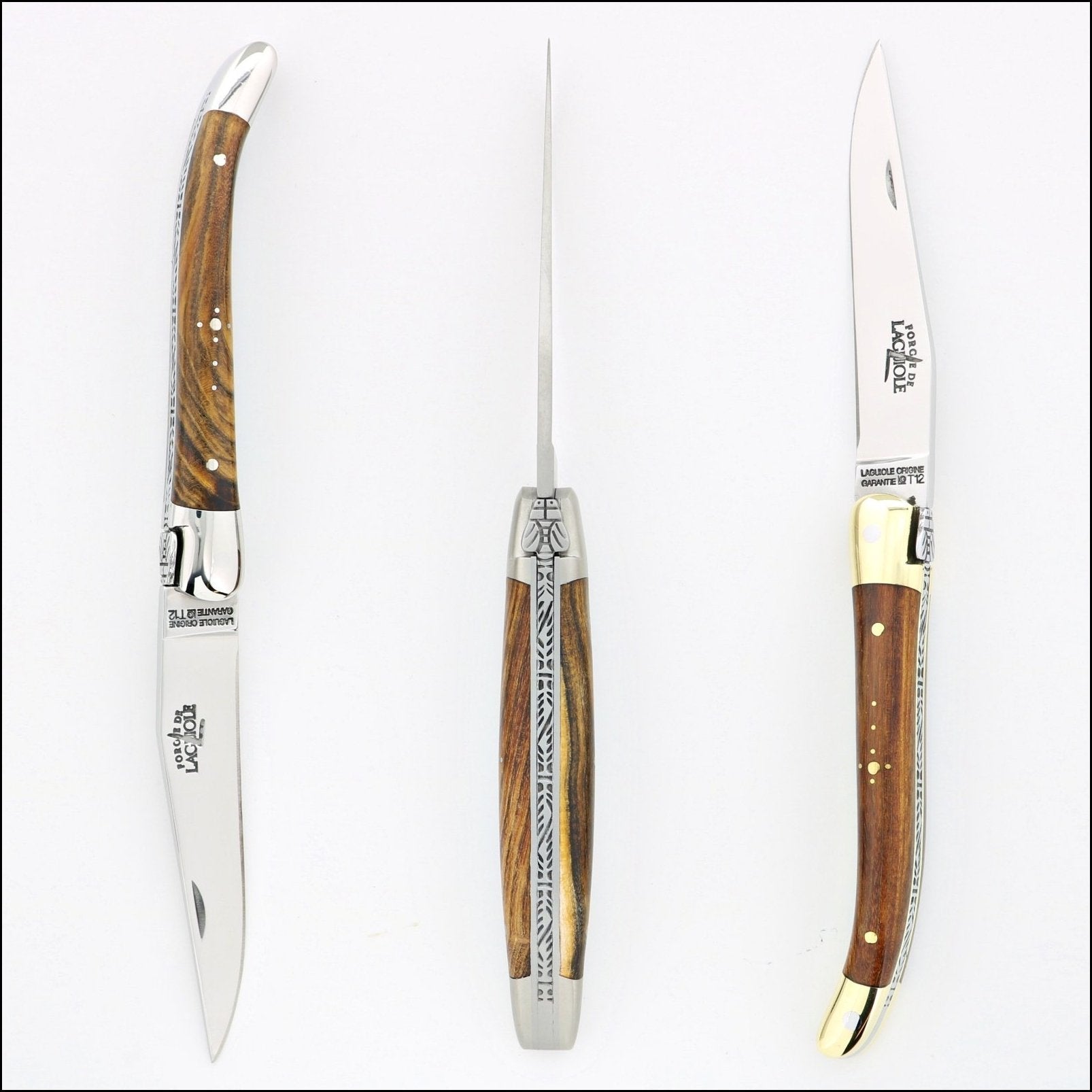 Forge de Laguiole Tradition 9 cm Pistachio pocket knife - Forge de