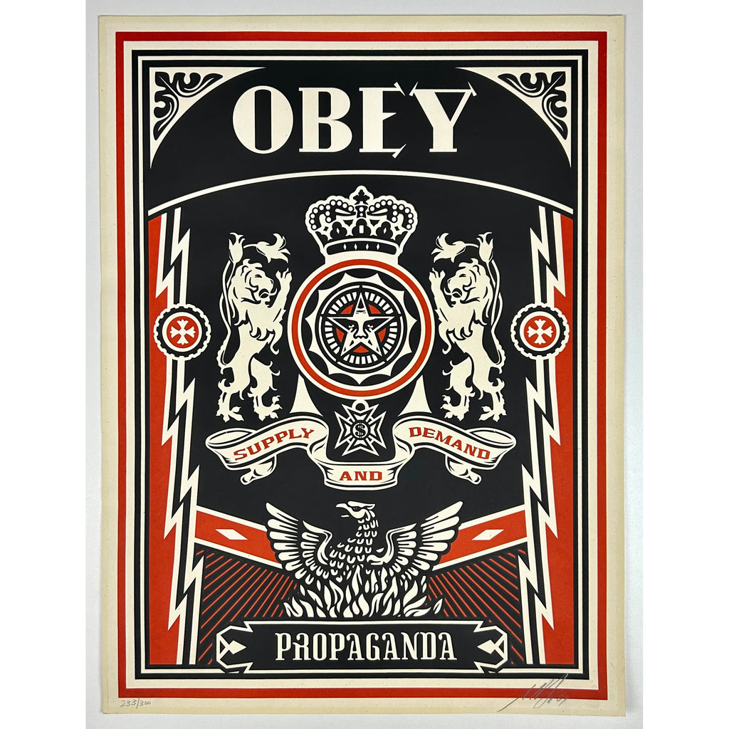 SHEPARD FAIREY (OBEY GIANT) - 2004 - OBEY LIONS