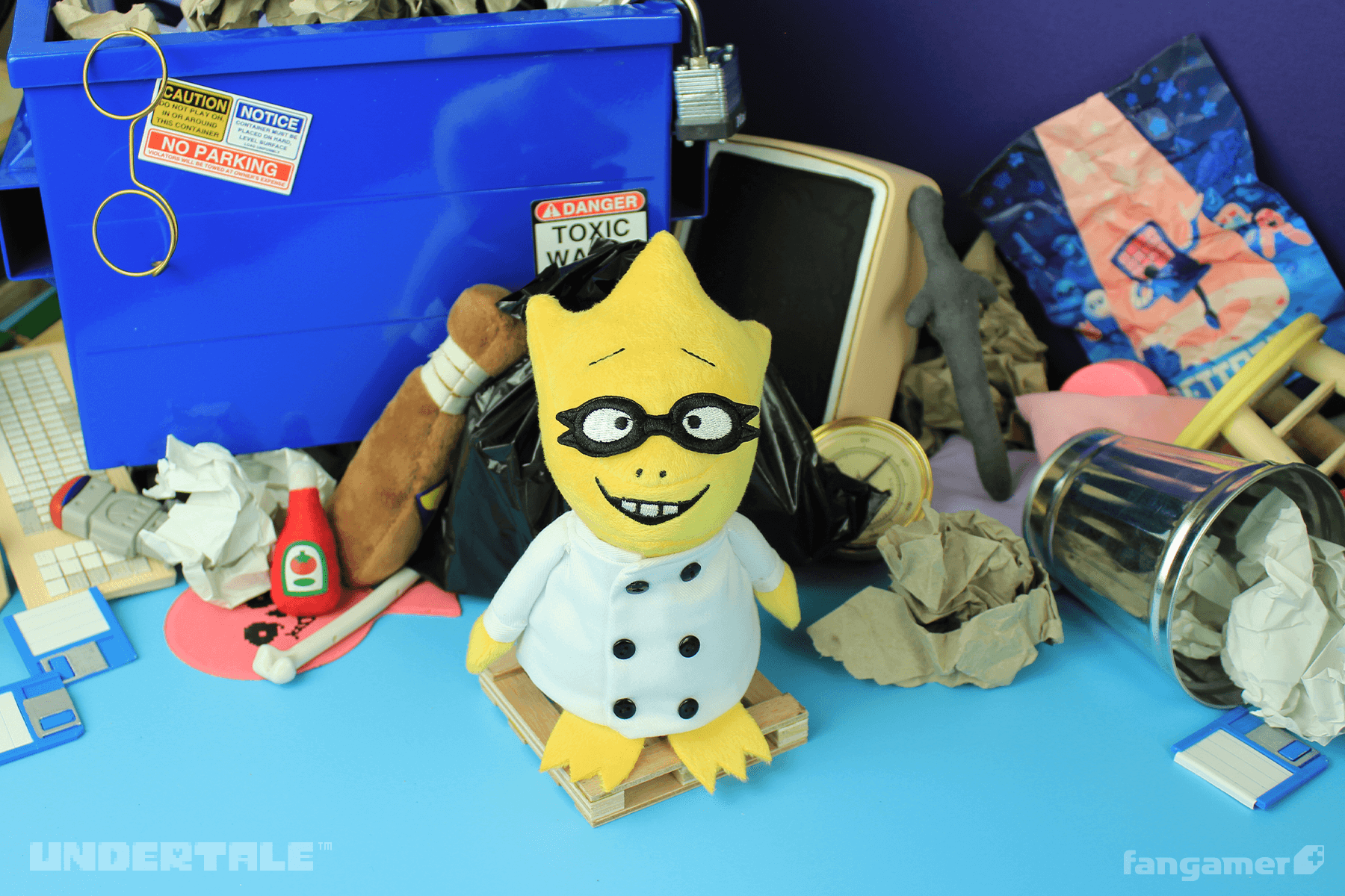 UNDERTALE」－ アルフィー ぬいぐるみキーホルダー - Fangamer Japan