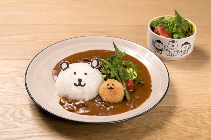 LINEスタンプ人気キャラ「自分ツッコミくま」初のコラボカフェが東京
