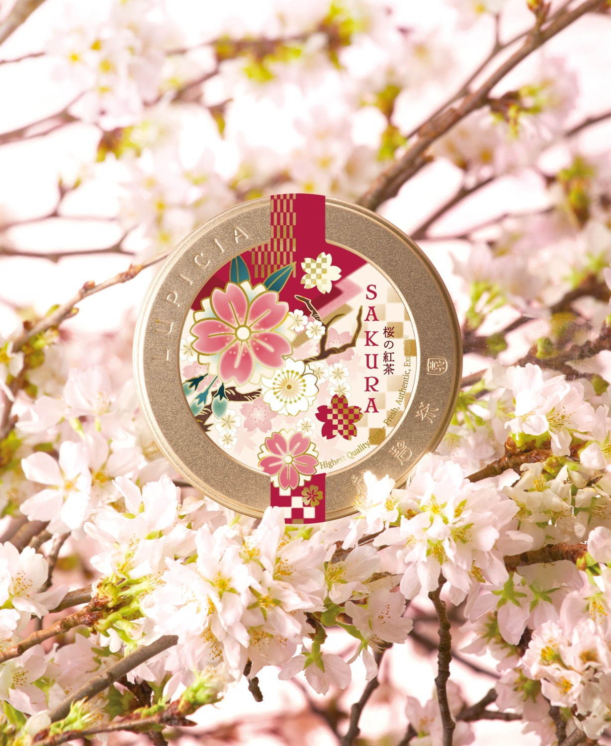 ルピシア2021年春の「桜のお茶」“桜餅” “桜の若葉”をイメージした