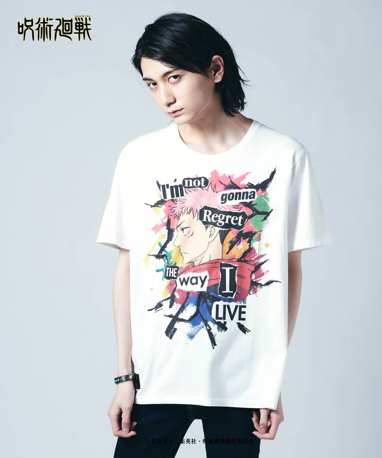 呪術廻戦 五条悟 ビッグシルエットTシャツ HEROES バースデー2025 原作