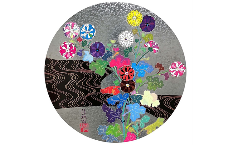 光琳 静謐 Kōrin: Tranquility』村上隆／Takashi Murakami | 絵画