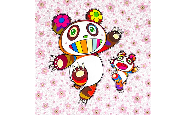 フラワーボールカラフル、ミラクルスパークル』村上隆／Takashi