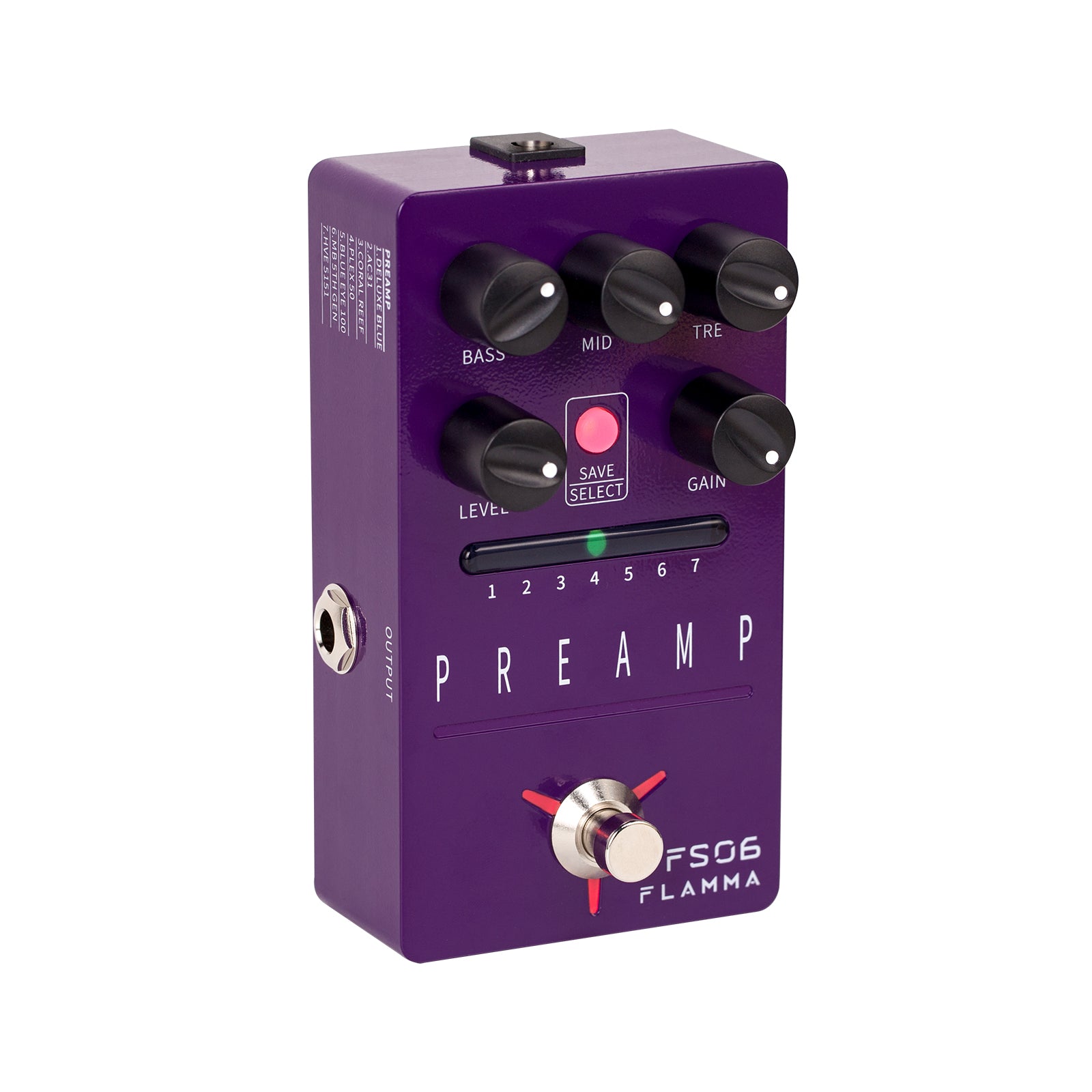 FLAMMA FS06 Digital Preamp with 7 Different Preamp Models – Flamma