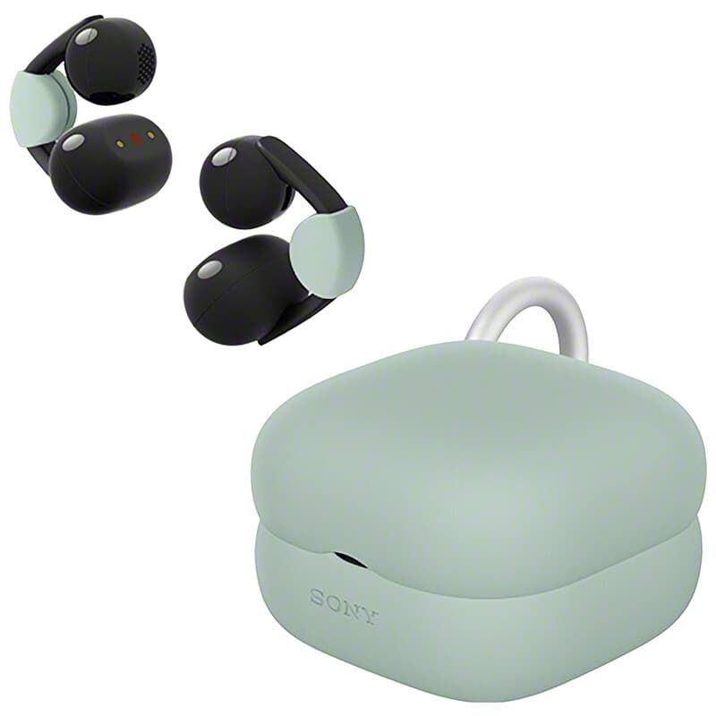 SONY LinkBuds Clip専用 ケースカバー グリーン [HAC-LC900CA G] 新品