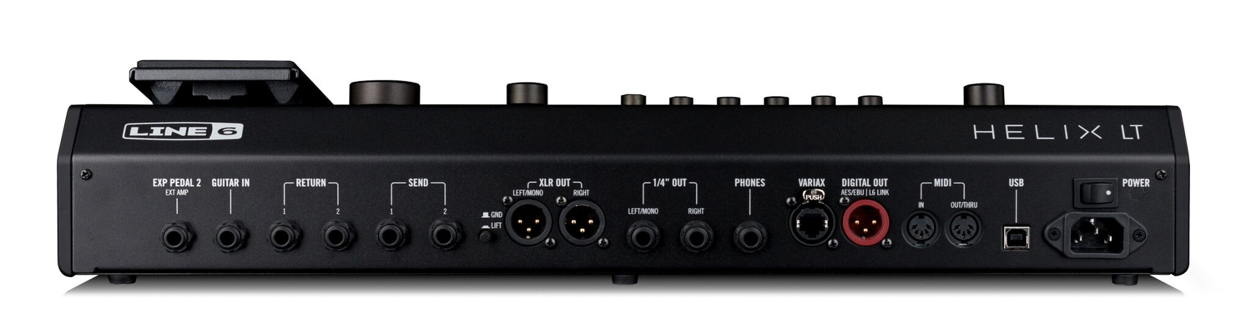 Line 6 Helix LT Footswitch Guitar Multi-FX Floor Processor | Full