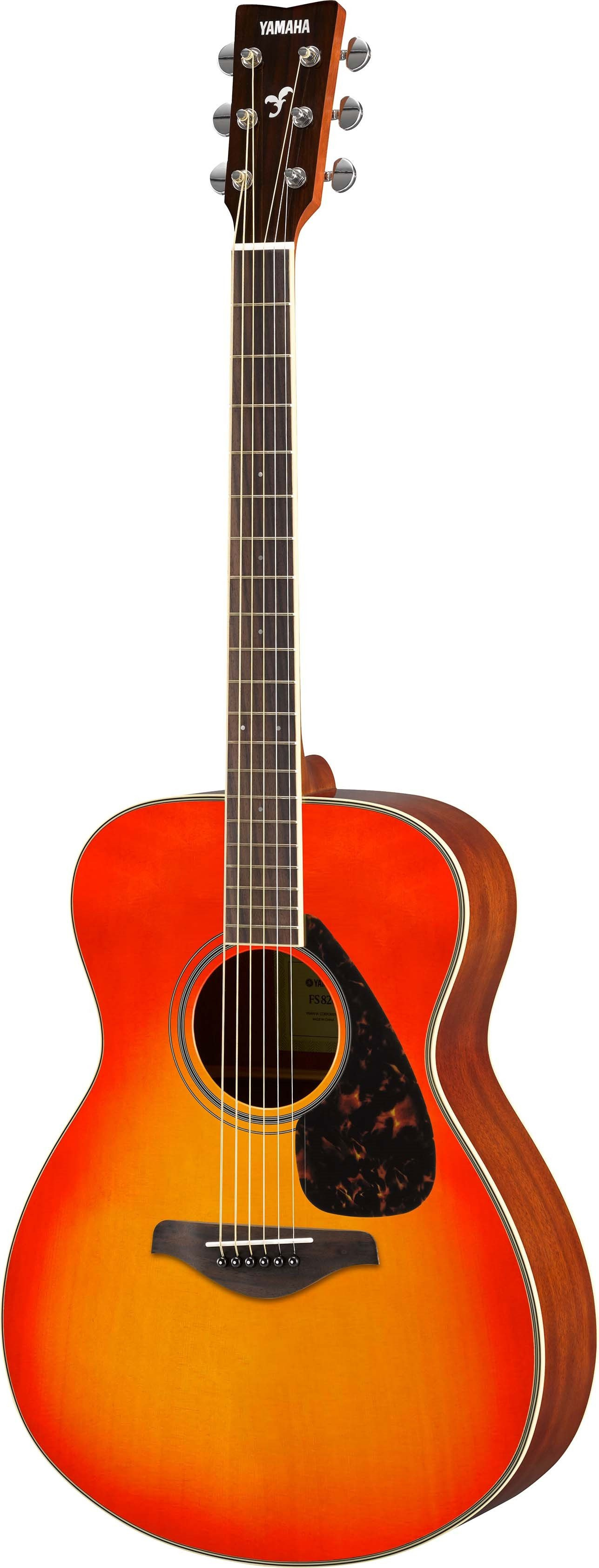 Yamaha FS820 Concert Acoustic Guitar, Solid Spruce Top and