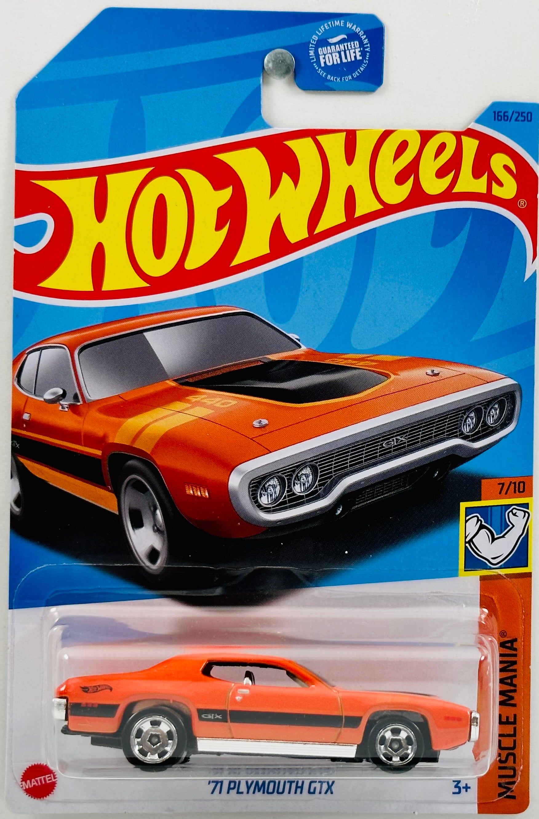 Hot Wheels 2023 - Collector # 166/250 - Muscle Mania 07/10 - '71