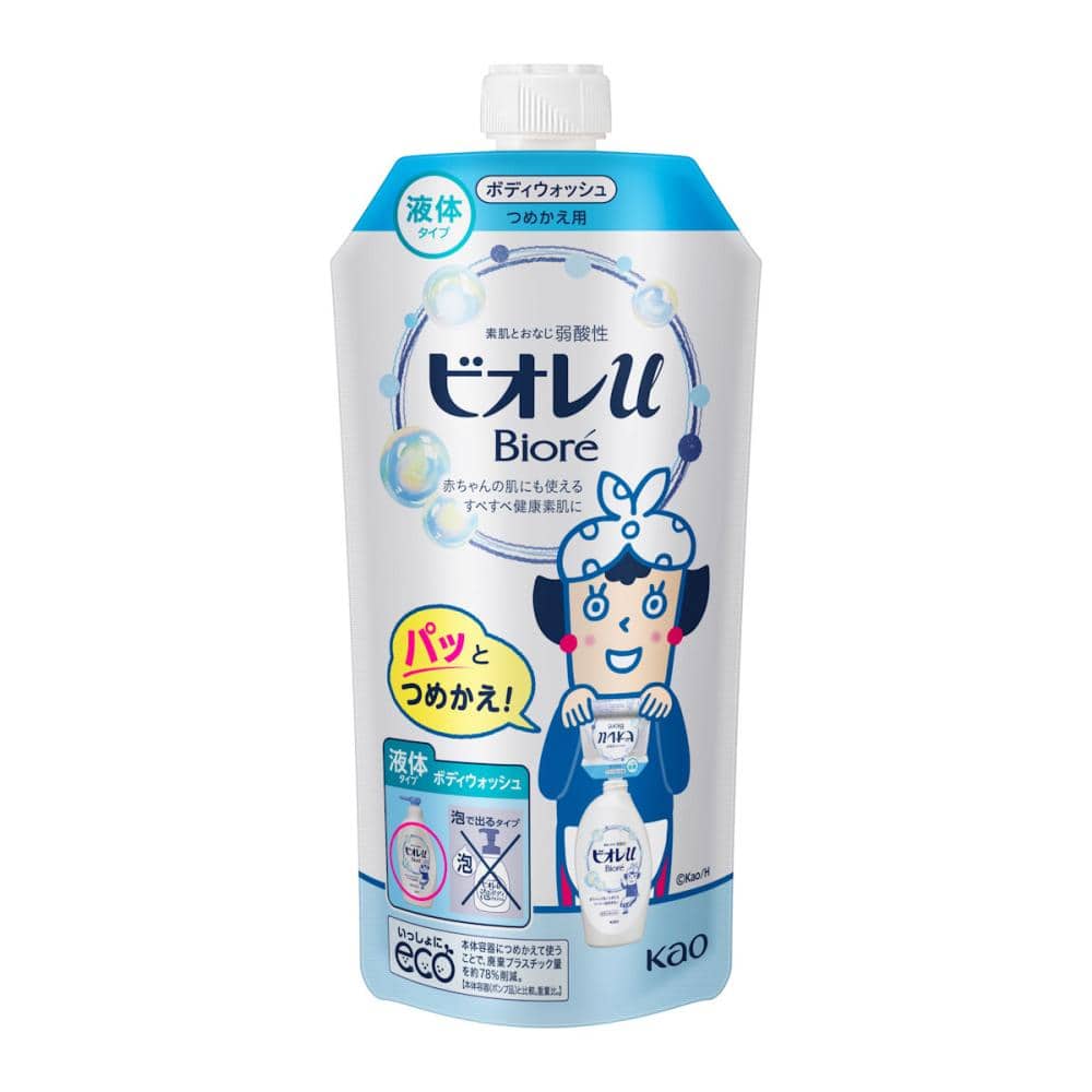 花王 ビオレu ボディウォッシュ エンジェルローズ 詰め替え用