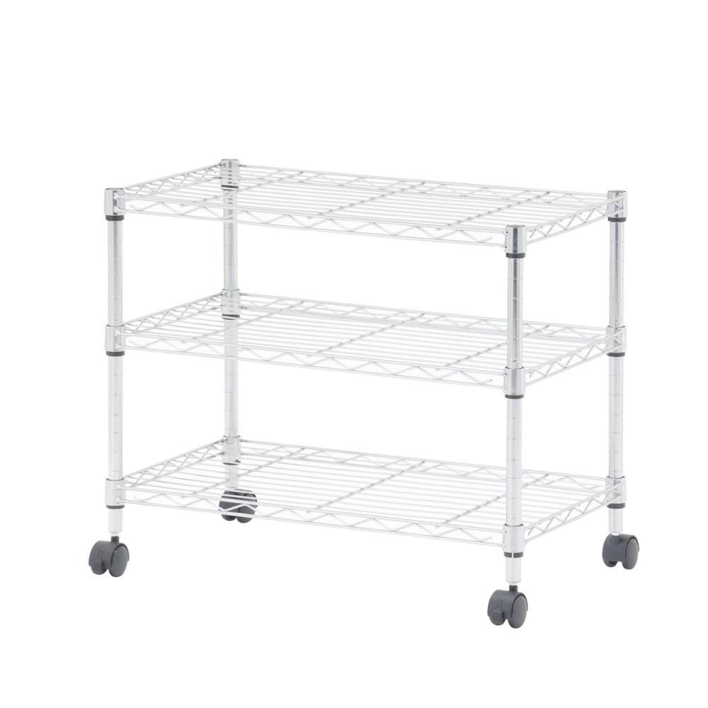 アテーナライフ システムスリムラック 3段 ポール径19mm 幅
