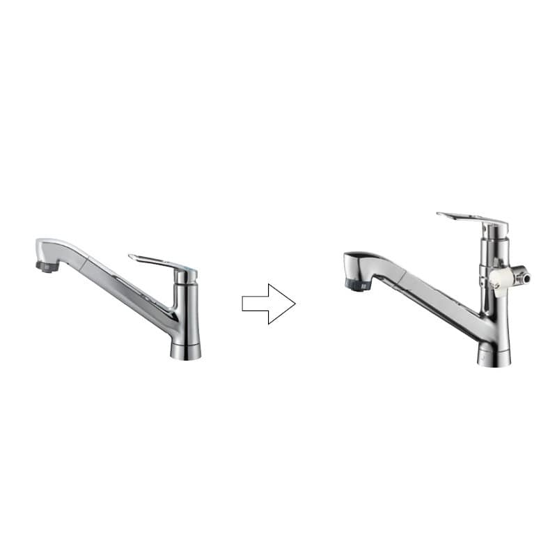 SANEI（サンエイ） シングル混合栓用分岐アダプター SANEI
