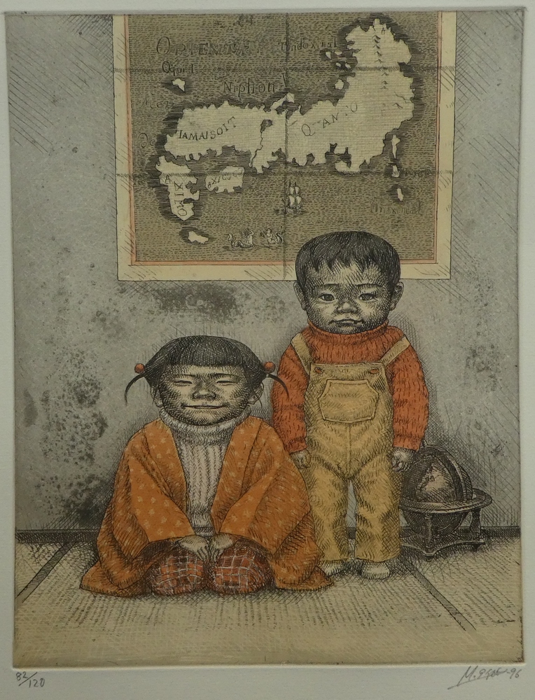 相笠昌義 『日常生活』 [古美術こもれび] 骨董,掛軸,絵画の買取と販売