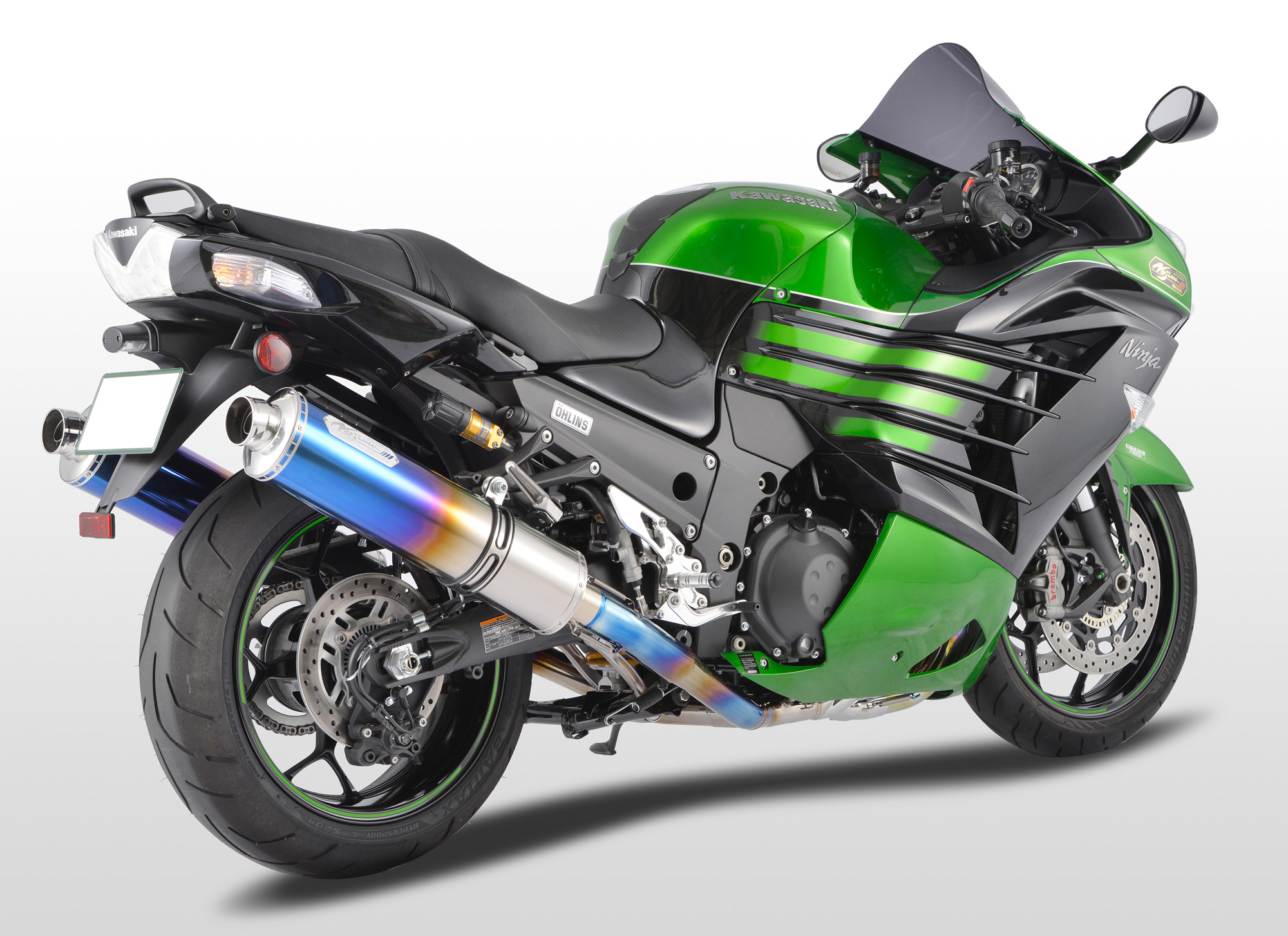 ノジマエンジニアリングより、Ninja ZX-14R用フルエキゾーストマフラー