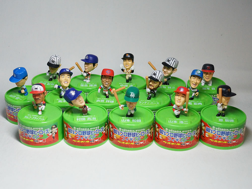 80'sプロ野球ヒーローズフィギュア ｜ 食玩・ガチャポン・フィギュア