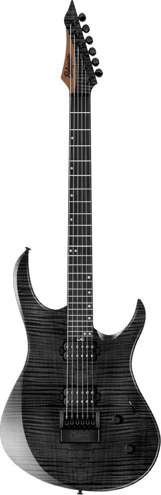 Diablo Standard with Evertune Bridge Satin Trans Black | Balaguer