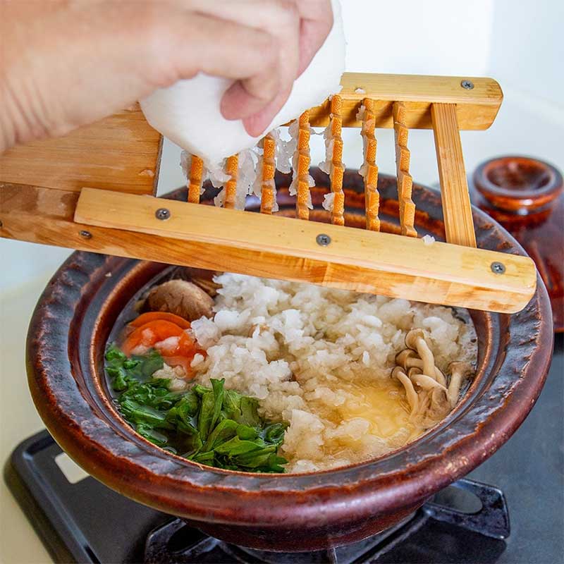 竹製鬼おろし（大根おろし）大｜キッチンパラダイス