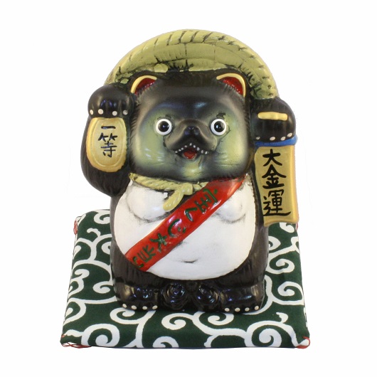 貯金箱 宝くじ大当たり狸・縁起物 / 京都の人形・こけし・和雑貨通販