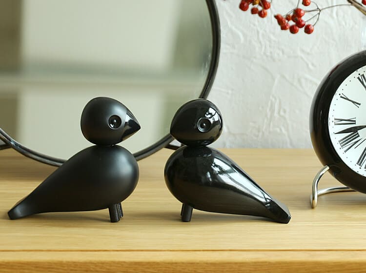KAY BOJESEN DENMARK ペアラブバード Black｜北欧・ヴィンテージ