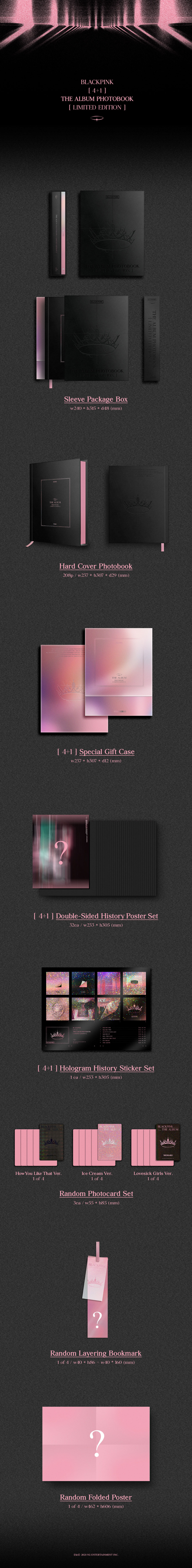 ktown4u.com : [PhotoBook] BLACKPINK - BLACKPINK [4+1] THE ALBUM