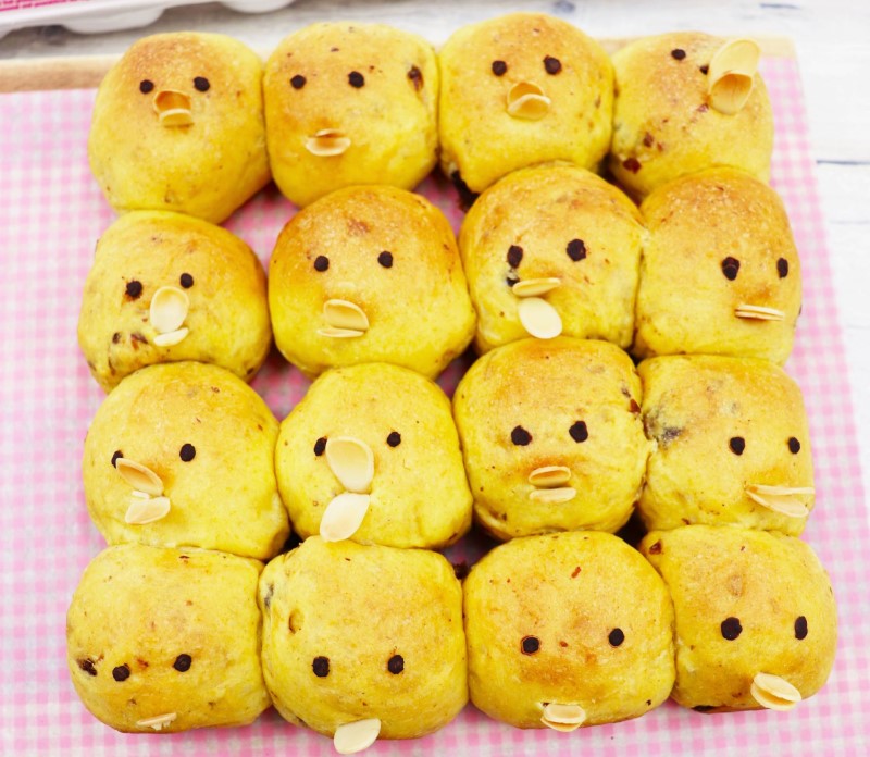 ひよこのちぎりパン | 共立食品株式会社