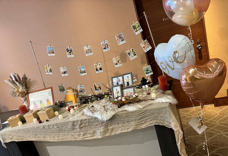 お二人のアイデアいっぱい！クリスマスムードな結婚式☆彡｜プランナー