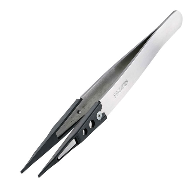 P-640-S ESDチップピンセット / チップ交換式【HOZAN】 ホーザン株式会社