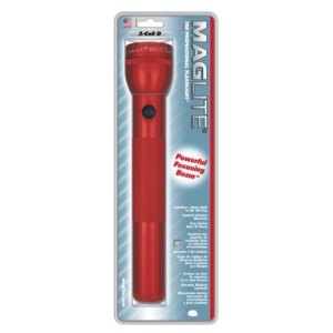MAG-LITE マグライト 3D レッド：単1電池×3本使用 （大）ハンド型