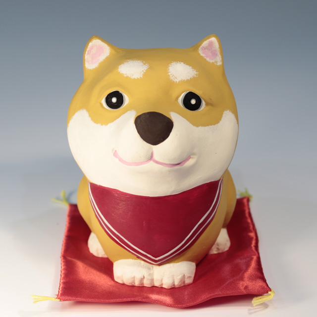 柴犬（豆柴） 愛犬人形 【セミオーダー】 | 後藤博多人形株式会社