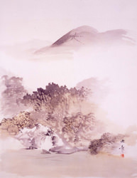 掛軸 川端玉章 - 骨董品 買取り八光堂