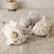 ふくふくにゃんこ ほっぺ寝そべりティッシュボックスカバー – HAPiNS