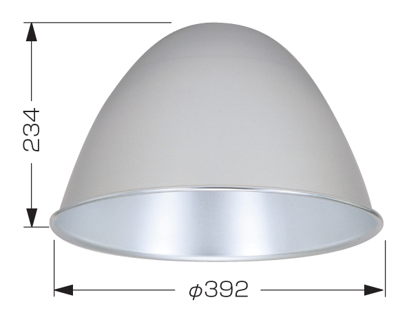 HIDランプ180W～400W・1灯 広照形 ［生産終了品］(MK4011)：日立