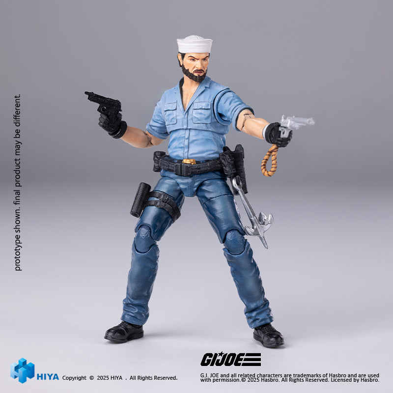 HIYA Exquisite Mini Series 1/18 Scale 4 Inch G.I.Joe Shipwreck Action