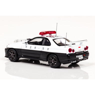1/64 日産 スカイライン GT-R BNR34 埼玉県警察高速隊車両 株式会社