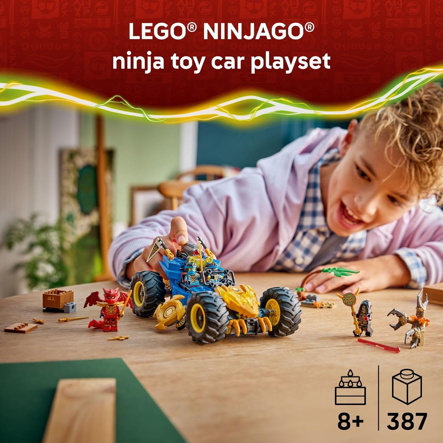 Lego 71856 - Ninjago Jay's Transforming Car – HUZZAH! Toys