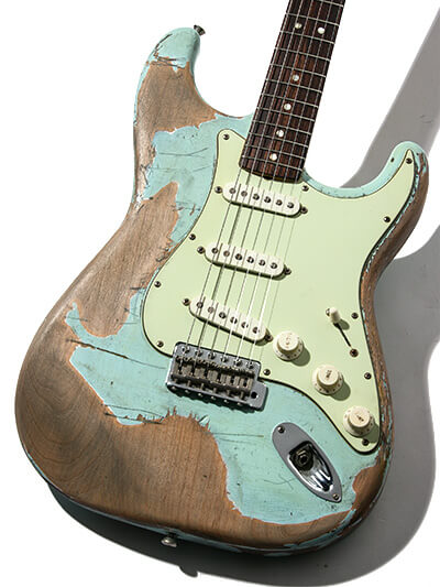 Fullertone Stroke Rusted Large Head Sonic Blue Heavy Aged 中古
