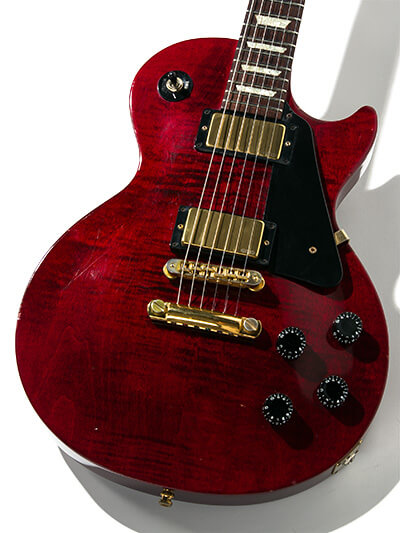 Gibson Les Paul Studio Figured EMG & Gold Hardware Wine Red 2004