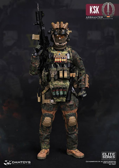 KSK-Kommando Spezialkräfte Assaulter Elite Series Modern Military