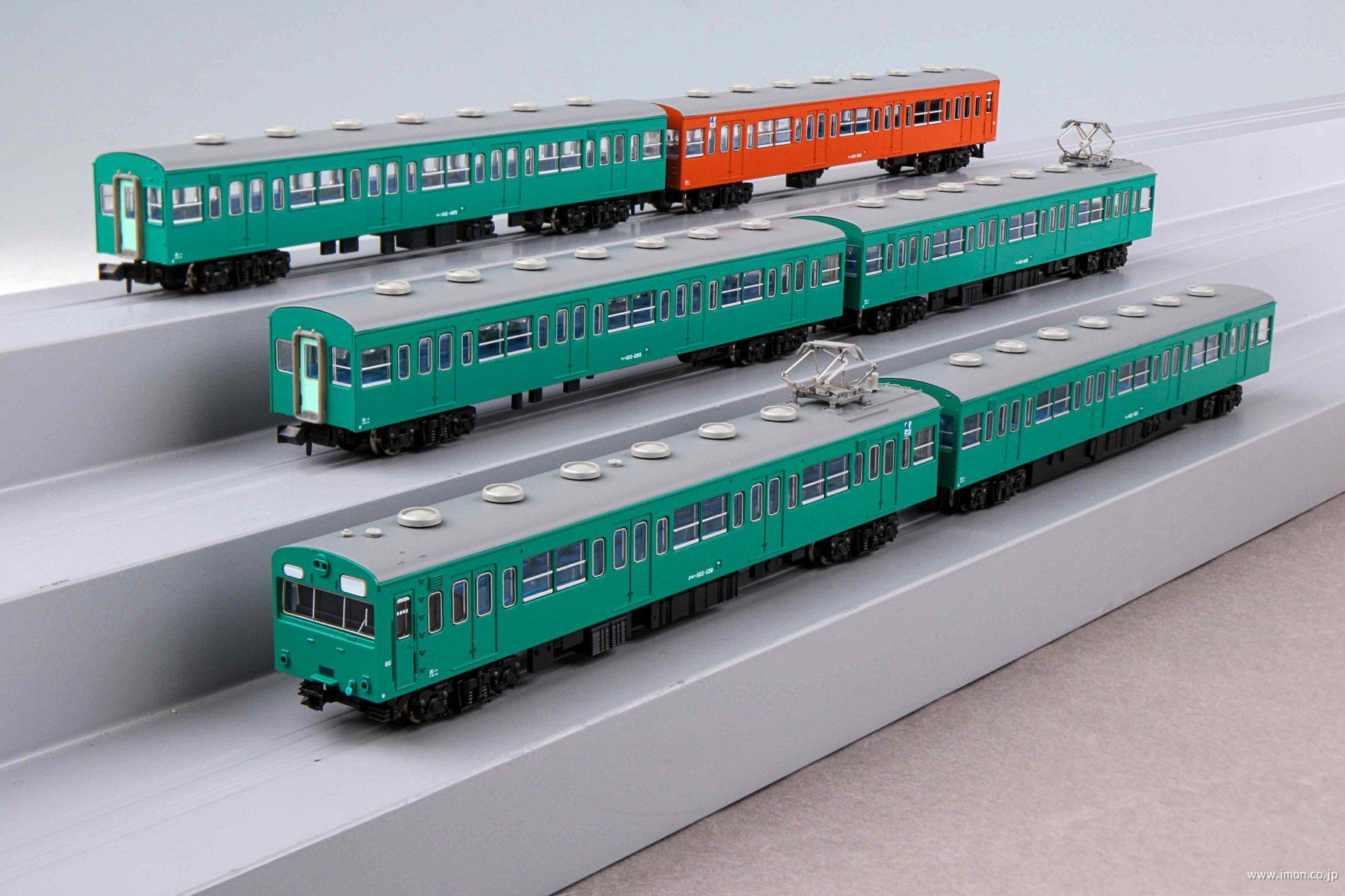 103系初期車＋1次改良車 非冷房 武蔵野線混色編成 6両 | 鉄道模型