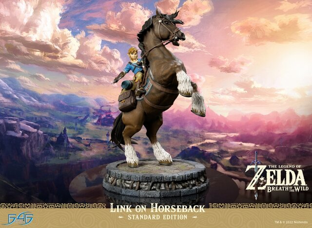 約17万円の『ゼルダの伝説BotW』「リンク」スタチュー登場！全高約56cm